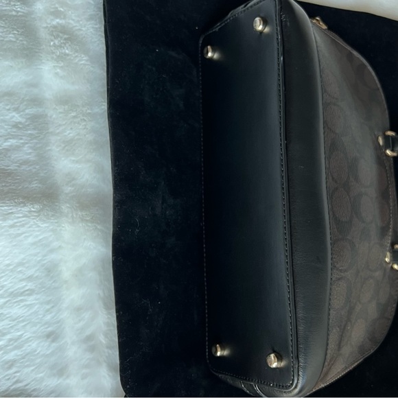 Coach Mini Sierra Satchel in Signature (IM/BROWN/BLACK) - Picture 11 of 16